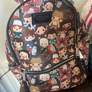 Loungefly Stranger Things Chibi Character Backpack